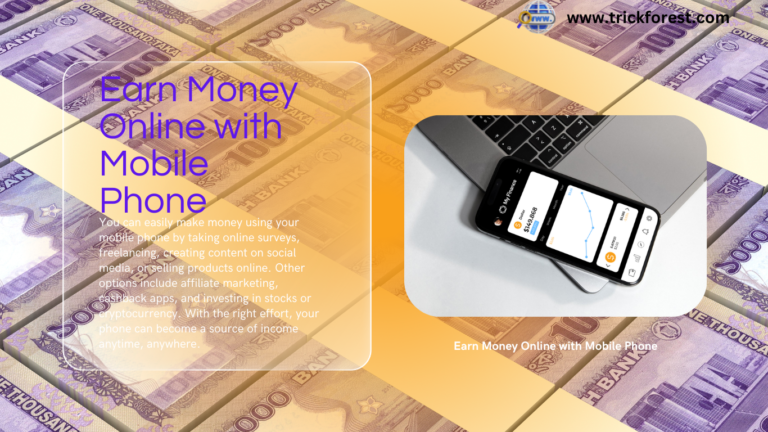 earn money income with mobile phone