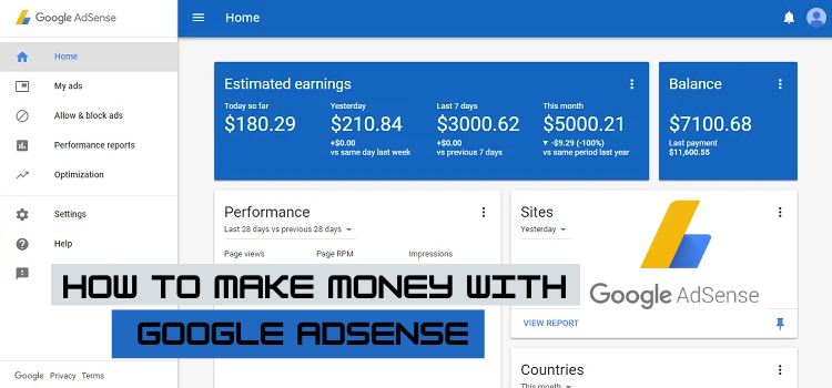 How To Make Money With Google AdSense